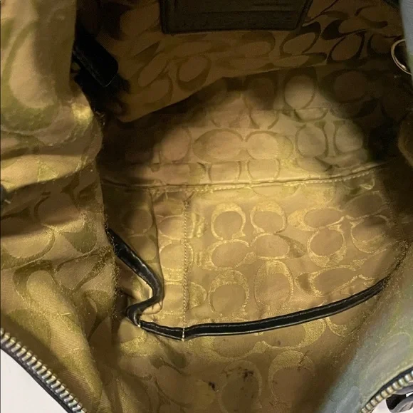 Coach 9133 Legacy Gallery Slim Black Leather Shoulder Bag - Picture 14 of 16